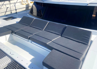 Adjustable Foredeck Seating